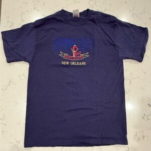 Vintage Bourbon Street Shirt On Fruit Of The Loom Tag Size Large